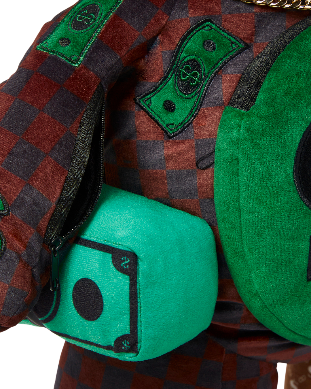 MONEY BEAR TEDDYBEAR BACKPACK PARIS VS FLORENCE SPRAYGROUND