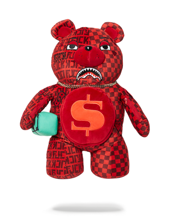 SPRAYGROUND® BACKPACK VENI VIDI VICI MONEYBEAR TEDDYBEAR BACKPACK