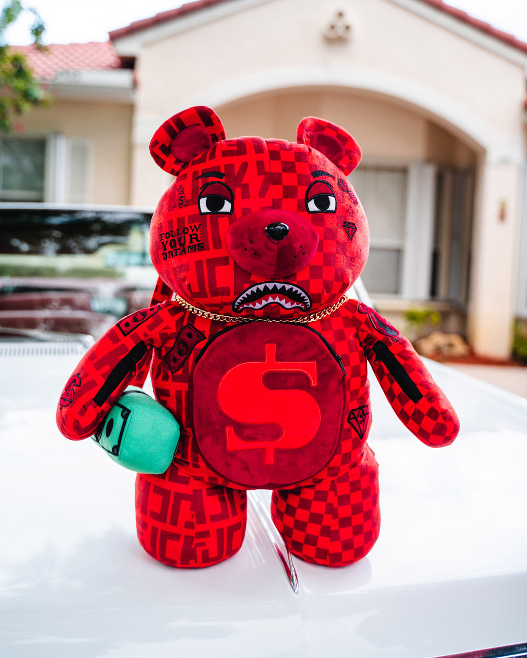 VENI VIDI VICI MONEYBEAR TEDDYBEAR BACKPACK – SPRAYGROUND®