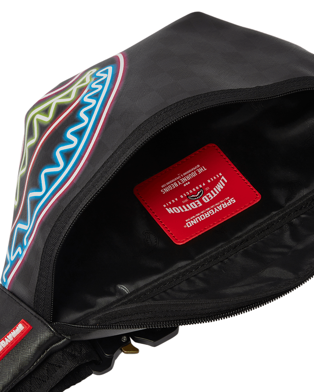 SPRAYGROUND® CROSSBODY SHARKS IN PARIS GLOW SAVVY CROSSBODY