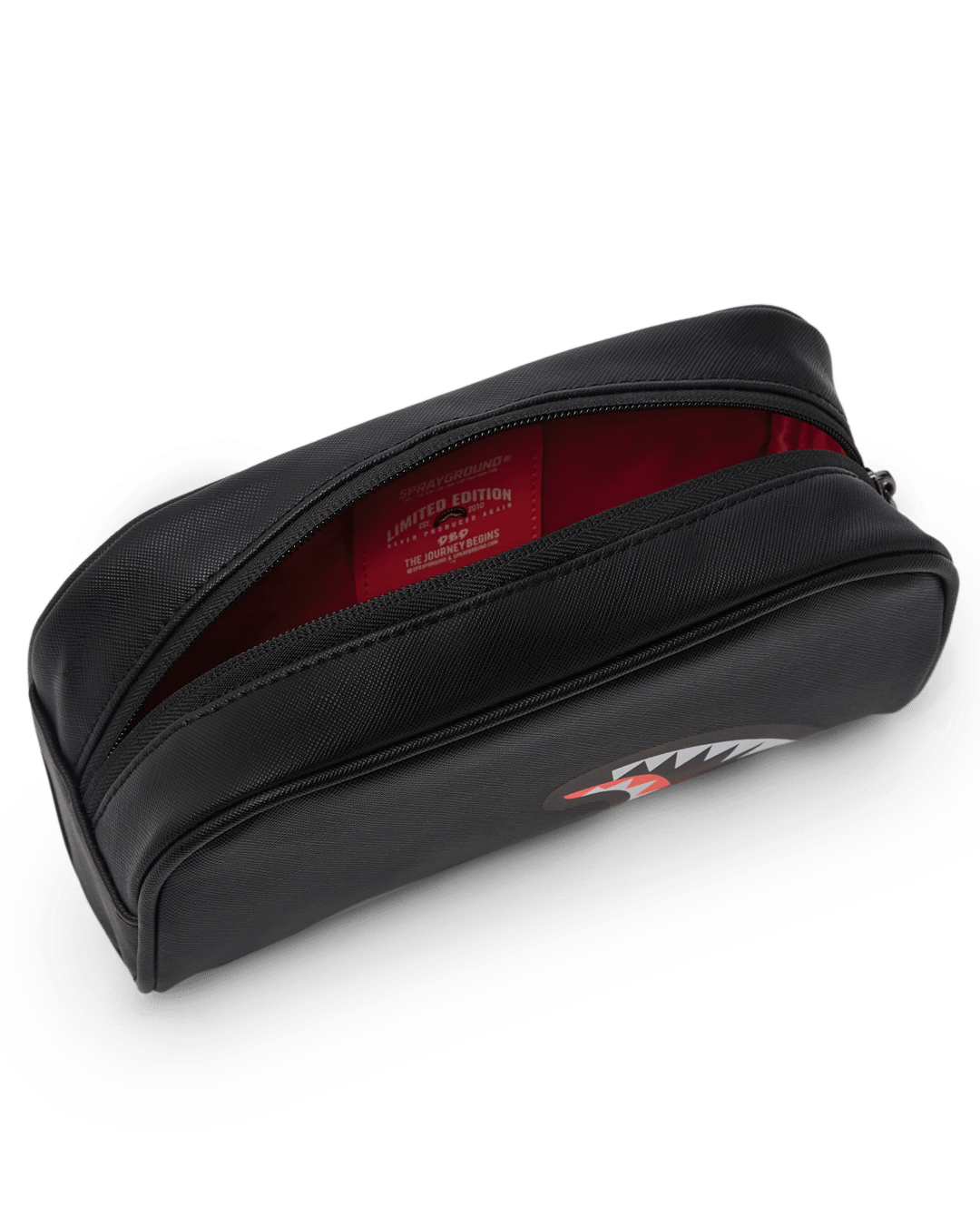 SPRAYGROUND® POUCH BLACK SHARK MOUTH POUCH