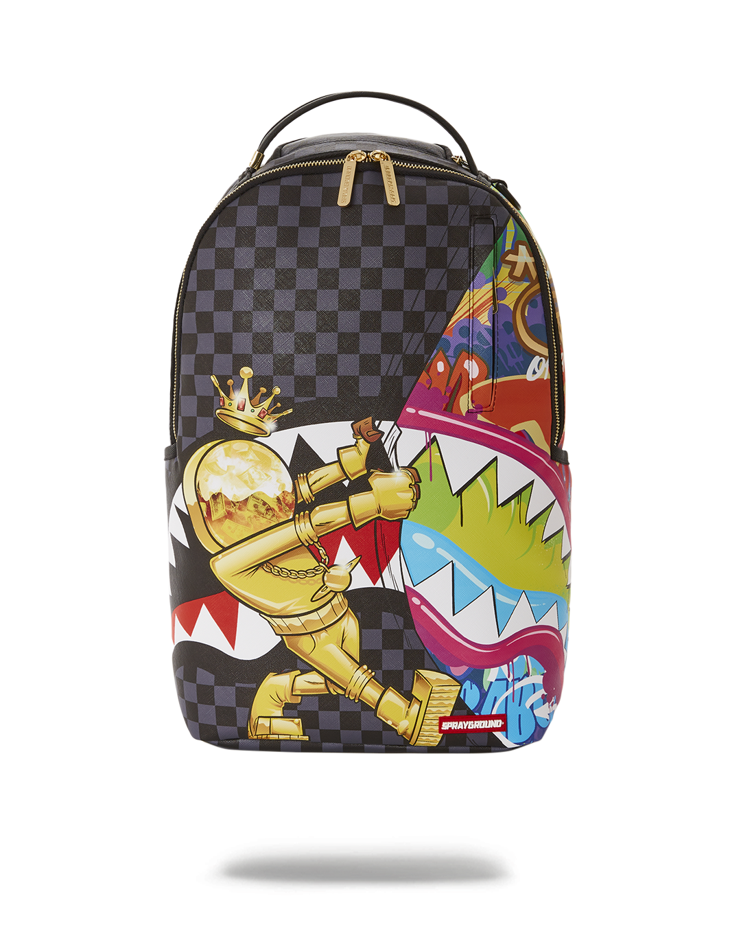 Gold astronaut sprayground best sale