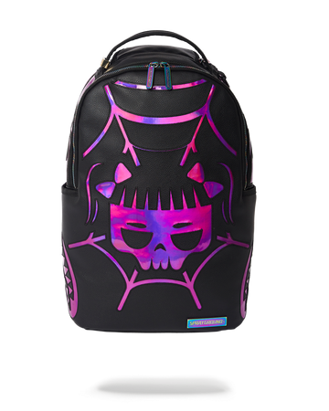 SPRAYGROUND® BACKPACK CAZZU IRIDESCENT CUT & SEW SPIDER SKULL SHARK BACKPACK (DLXV)