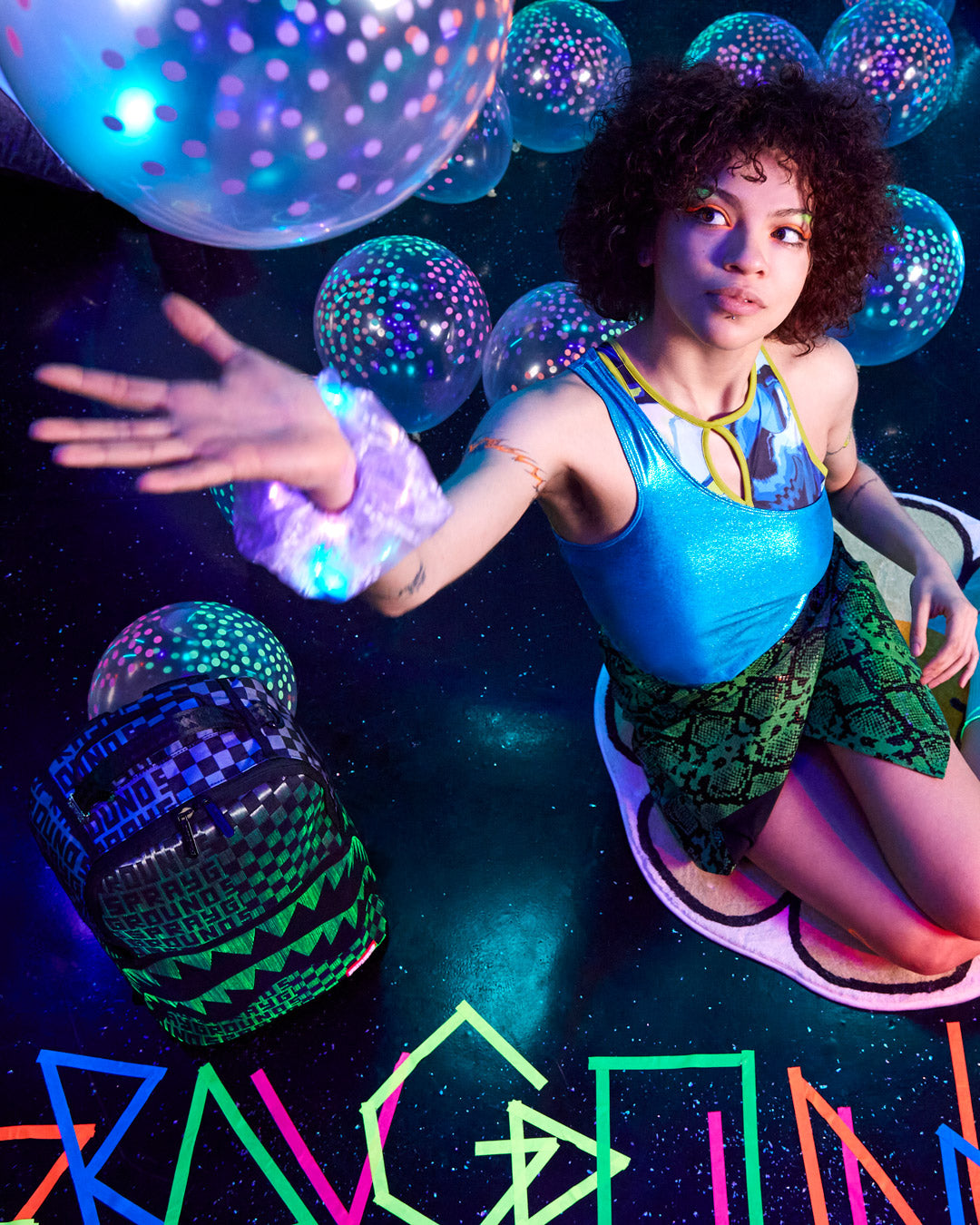 SPRAYGROUND® BACKPACK FIBER OPTIC LIGHTSHOW BACKPACK