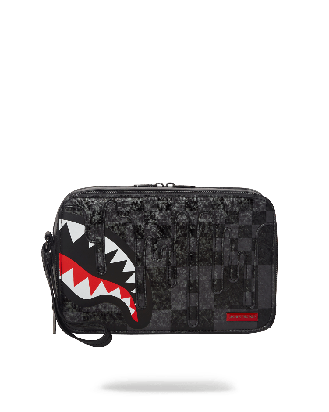 SPRAYGROUND® TOILETRY XTC GREY SHARKS IN PARIS TOILETRY BAG