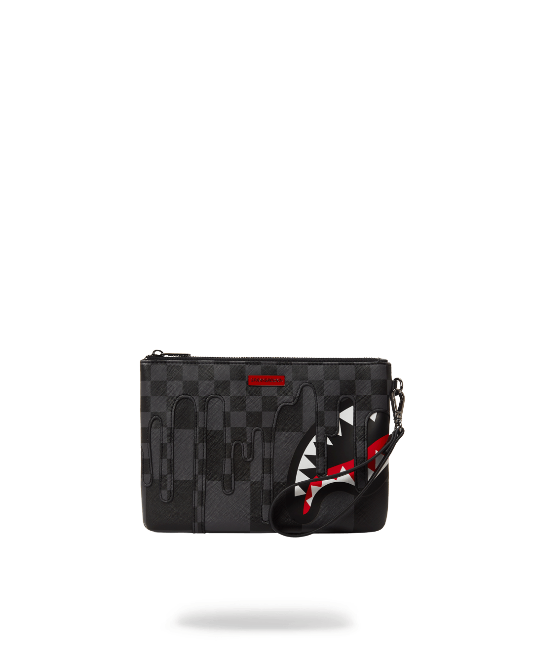 SPRAYGROUND® POUCHETTE XTC GREY SHARKS IN PARIS CROSSOVER CLUTCH