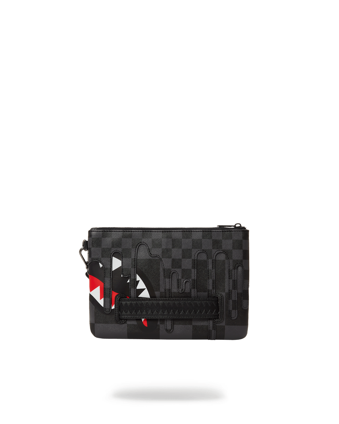 SPRAYGROUND® POUCHETTE XTC GREY SHARKS IN PARIS CROSSOVER CLUTCH