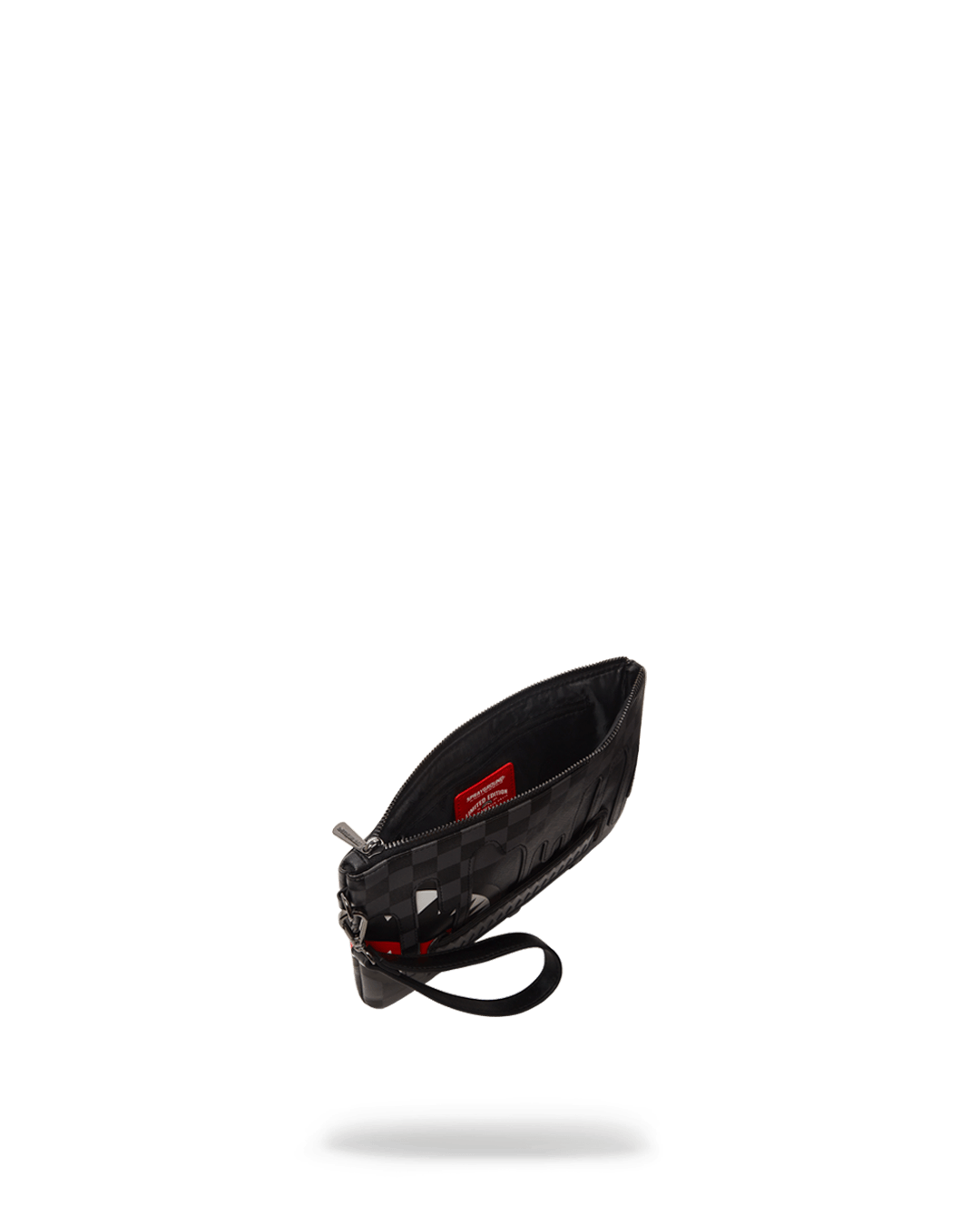 SPRAYGROUND® POUCHETTE XTC GREY SHARKS IN PARIS CROSSOVER CLUTCH