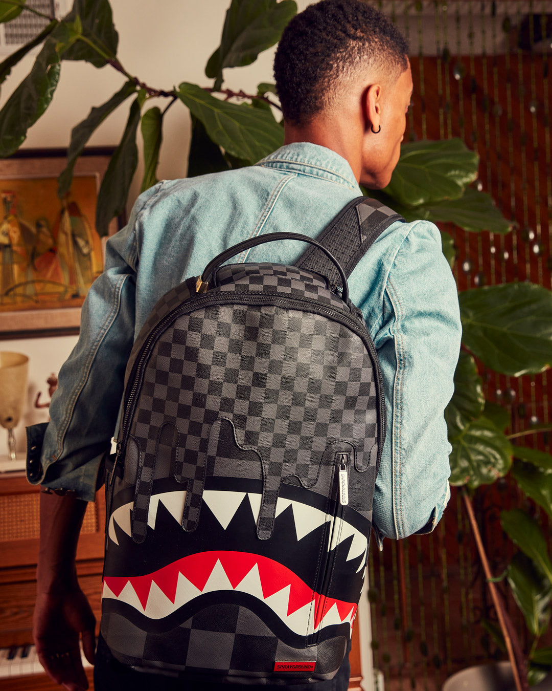 Sprayground backpack grey Clearance