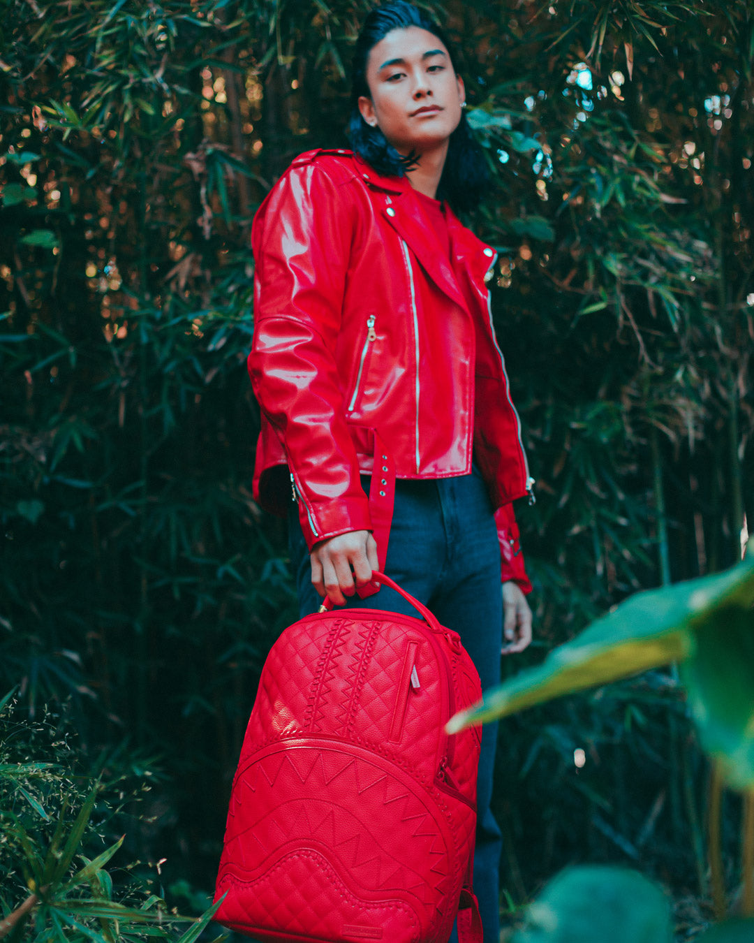 SPRAYGROUND® BACKPACK RED RIVIERA BACKPACK (DLXV)