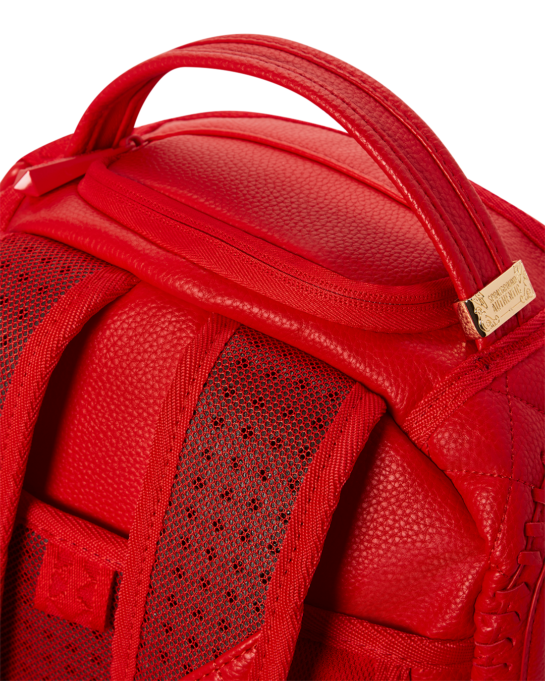 Sprayground Lvr Edition Large Logo Printed Backpack in Red for Men