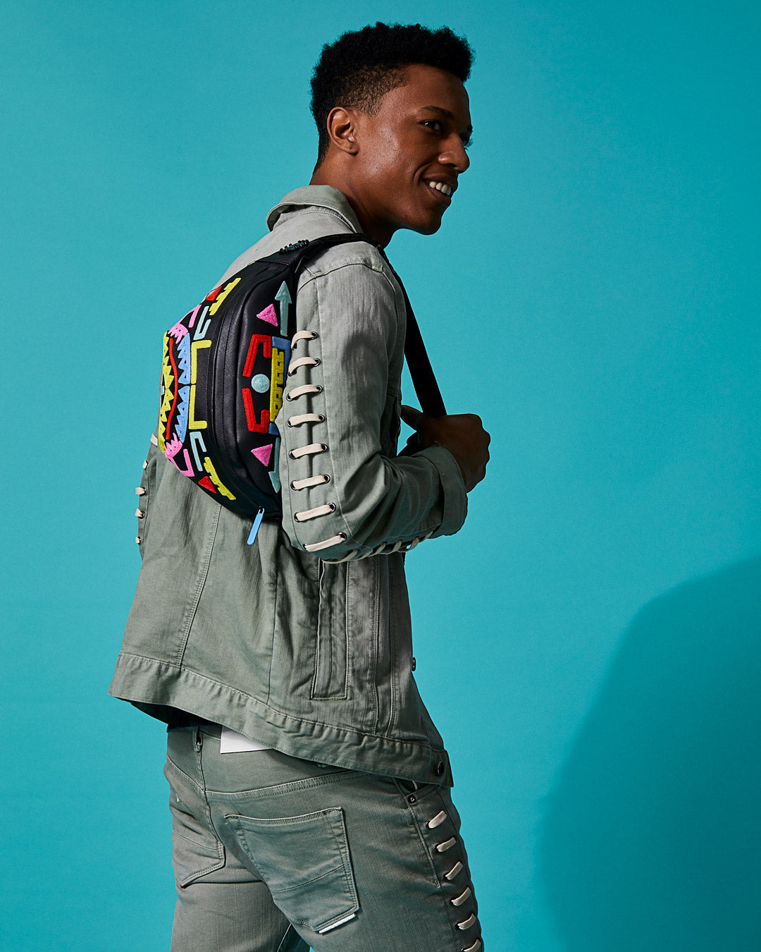 SPRAYGROUND® CROSSBODY A.i.4 PATH TO THE FUTURE CROSSSLING