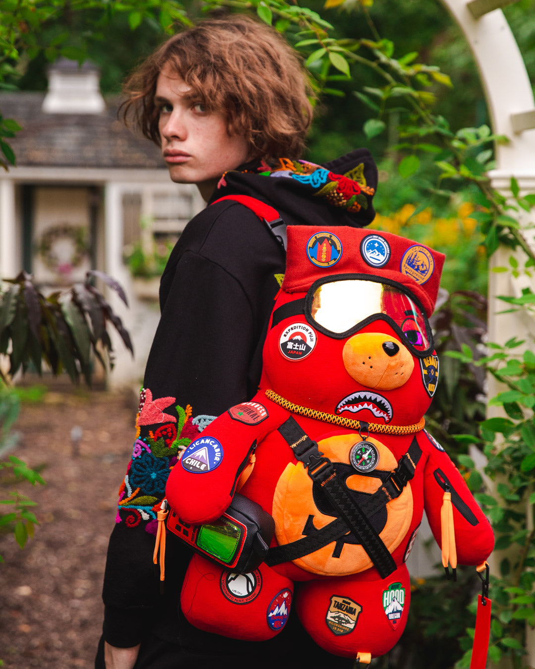 Sprayground, Bags, Spray Ground Teddy Bape Backpack