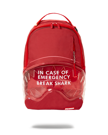 SPRAYGROUND® BACKPACK BREAK IN CASE OF EMERGENCY SHARK (DLXR)