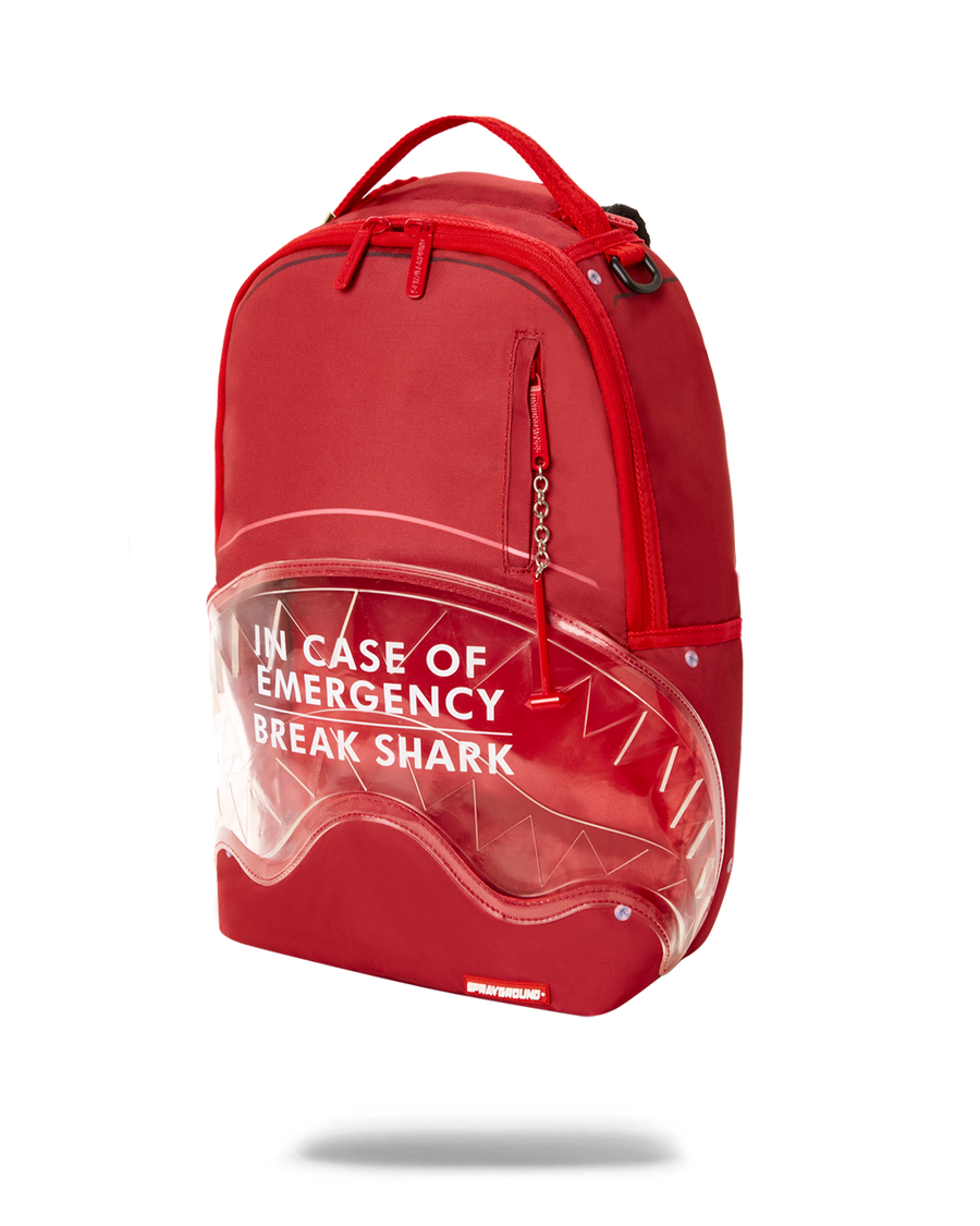 SPRAYGROUND® BACKPACK BREAK IN CASE OF EMERGENCY SHARK (DLXR)