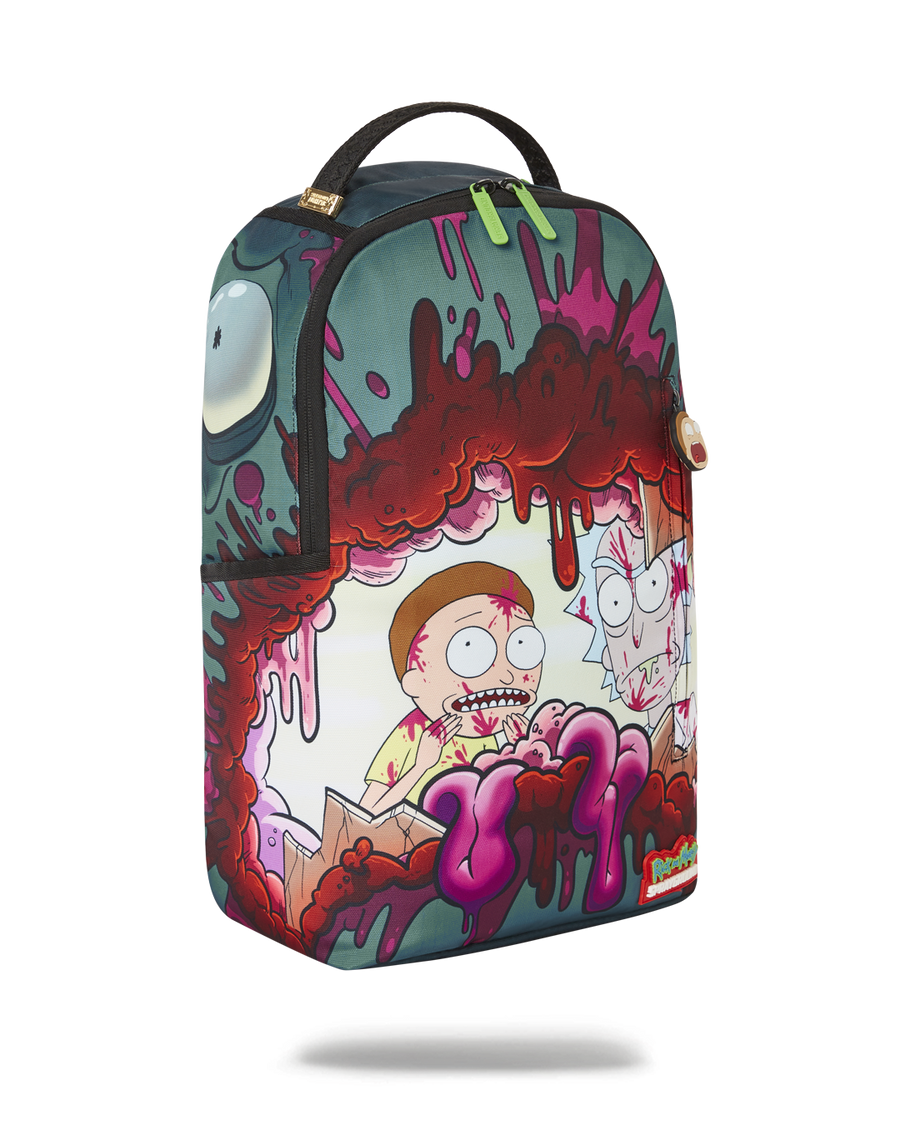 SPRAYGROUND® BACKPACK RICK AND MORTY SHARKMOUTH WOUND (DLXR)