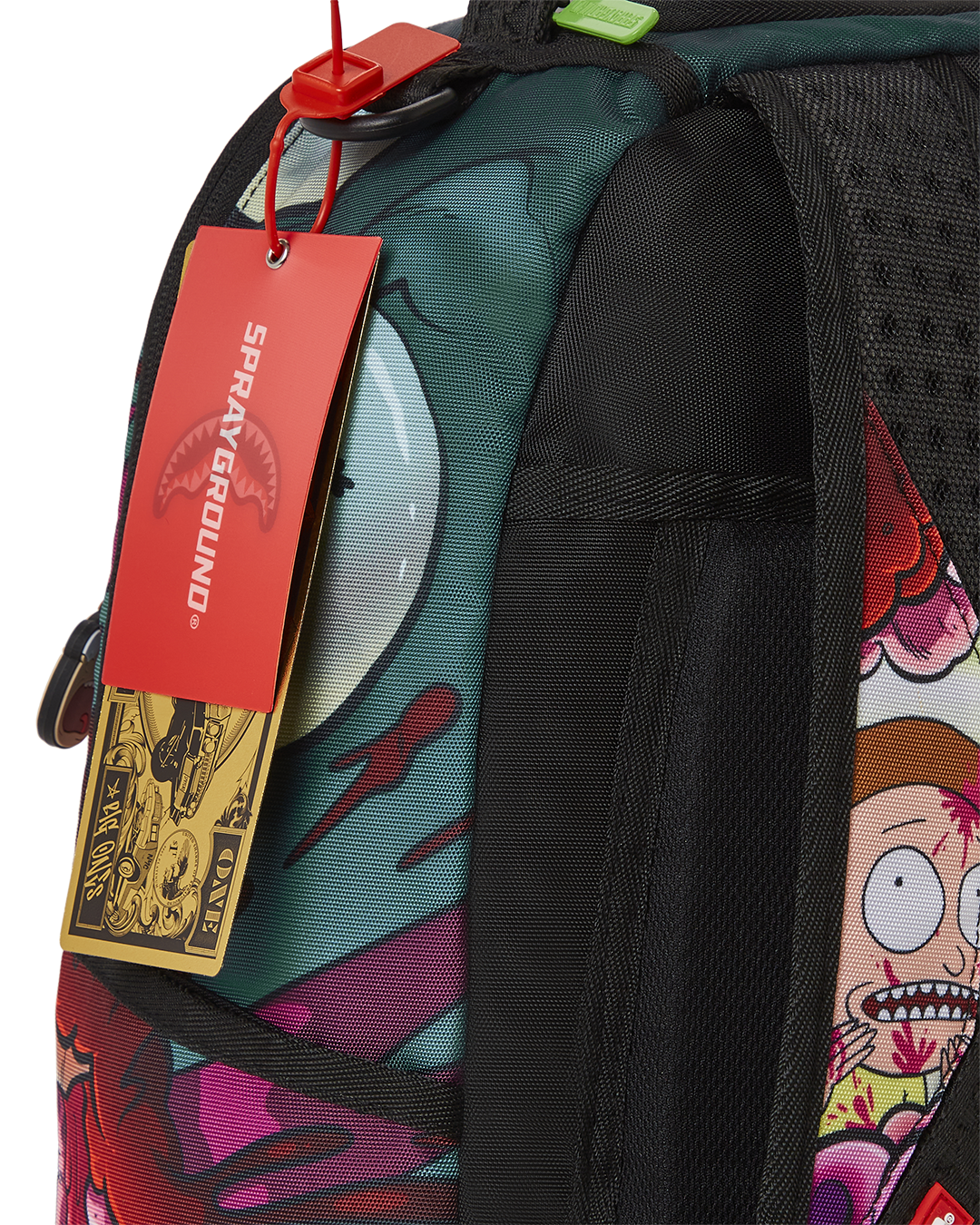 SPRAYGROUND® BACKPACK RICK AND MORTY SHARKMOUTH WOUND (DLXR)