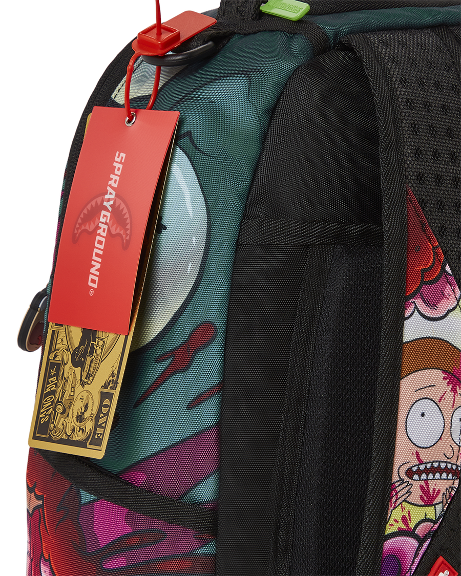 SPRAYGROUND® BACKPACK RICK AND MORTY SHARKMOUTH WOUND (DLXR)