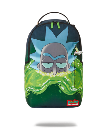 SPRAYGROUND BACKPACK RICK AND MORTY. LIMITED EDITION, DEADSTOCK. RICK VS  ZEEP