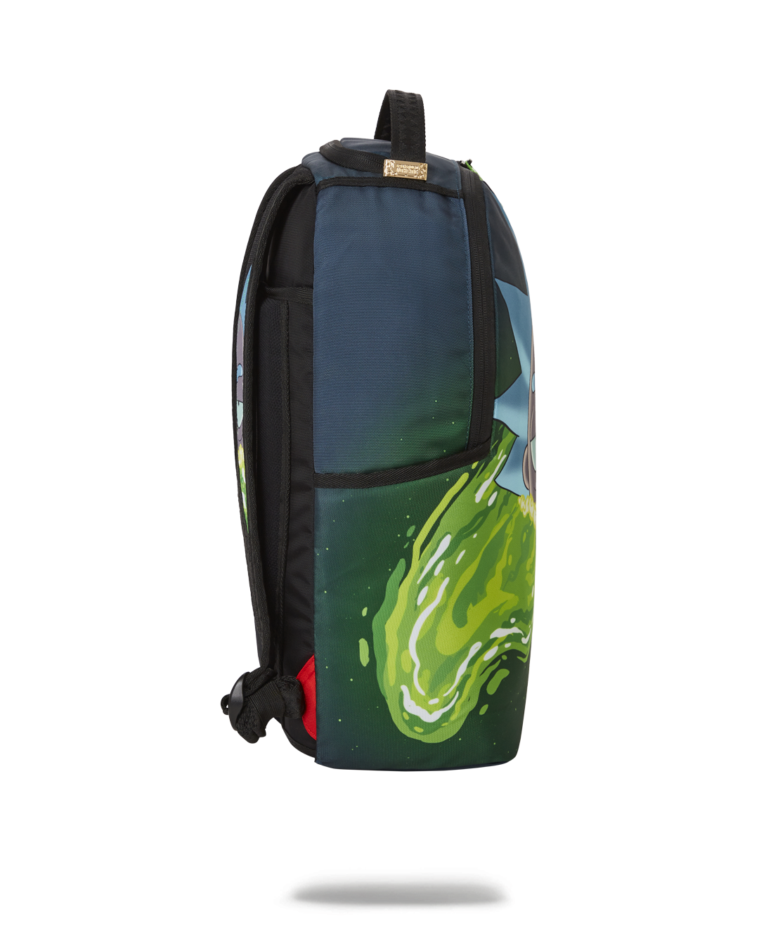 Sprayground x Rick and Morty Portal Green Backpack