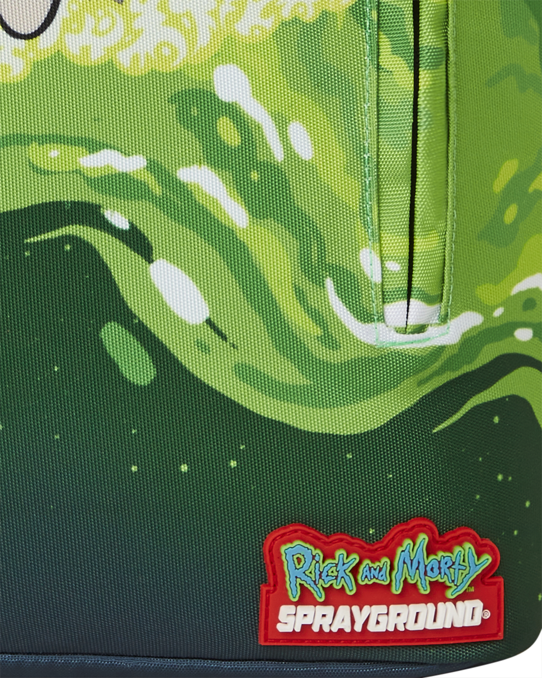 Sprayground rick and deals morty portal party shark