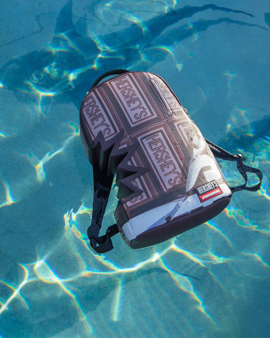 🔥🍫SPRAYGROUND-HERSHEY'S SHARK BITE BACKPACK-LIMITED EDITION