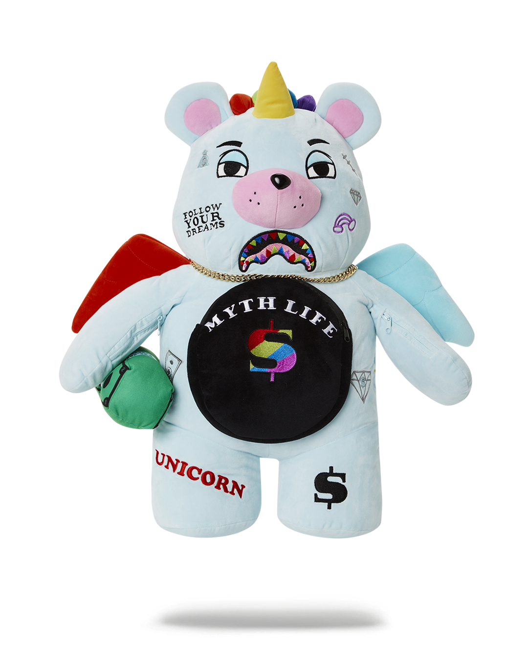 SPRAYGROUND® BACKPACK MYTH LIFE MONEYBEAR TEDDYBEAR BACKPACK