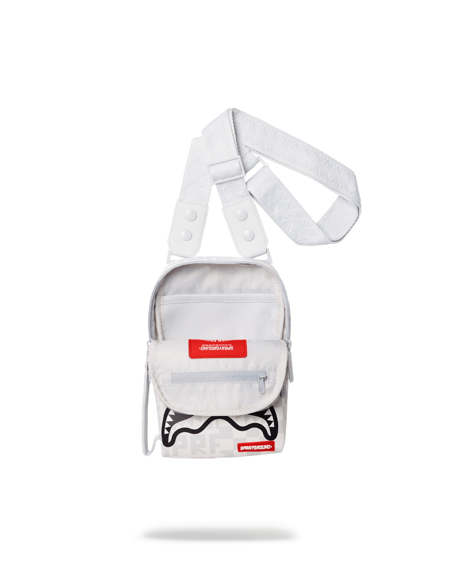 SPRAYGROUND® SLING SPLIT THE CHECK (PEARL) SLING