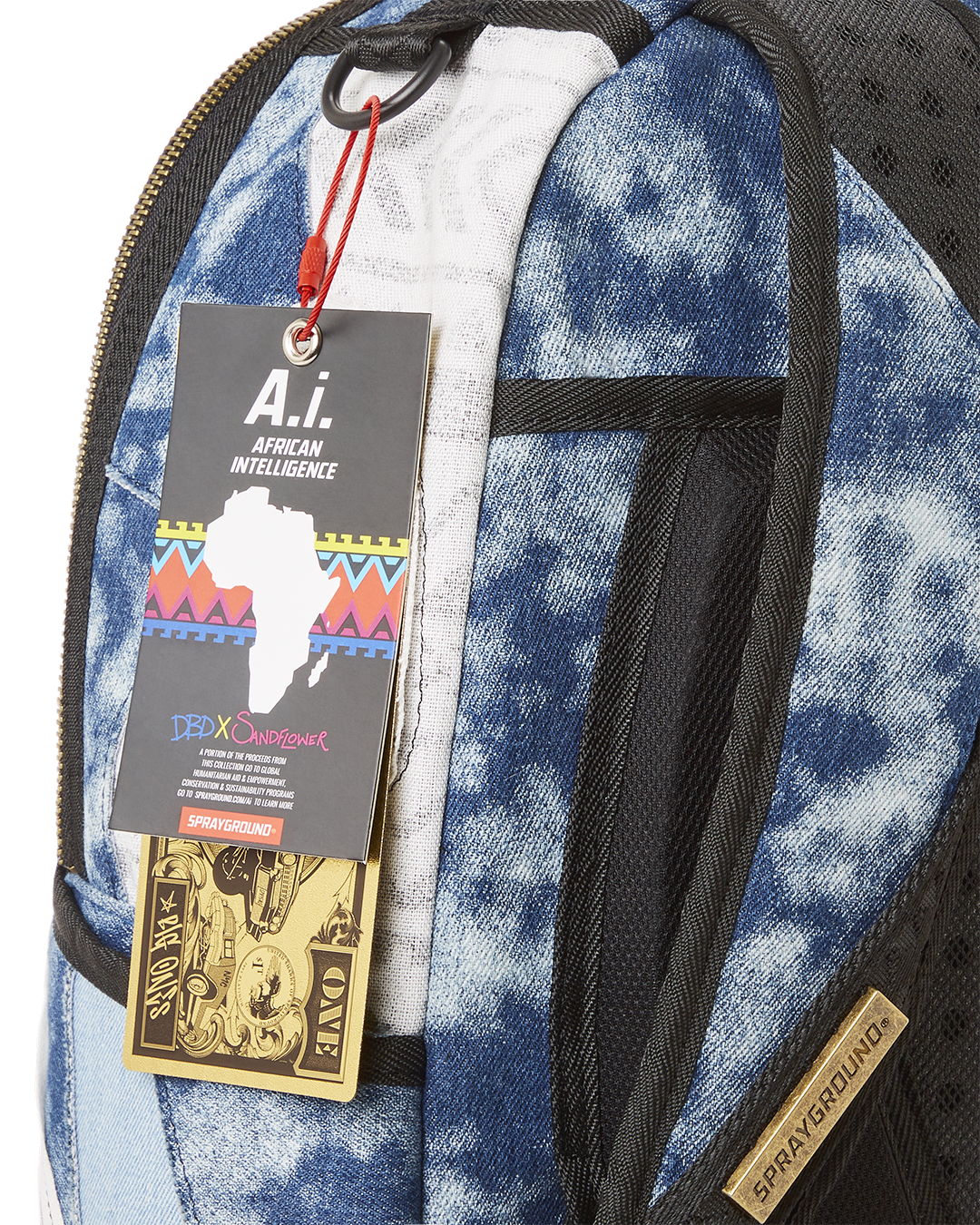 SPRAYGROUND® BACKPACK COAST TO COAST A.i.6 SANDFLOWER COLLAB BACKPACK