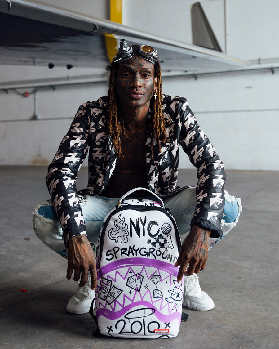 SPRAYGROUND® BACKPACK REMEMBER WHERE YOU CAME FROM (DLXV)