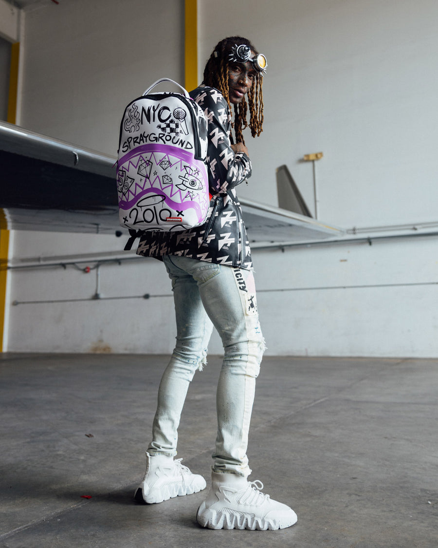 SPRAYGROUND® BACKPACK REMEMBER WHERE YOU CAME FROM (DLXV)