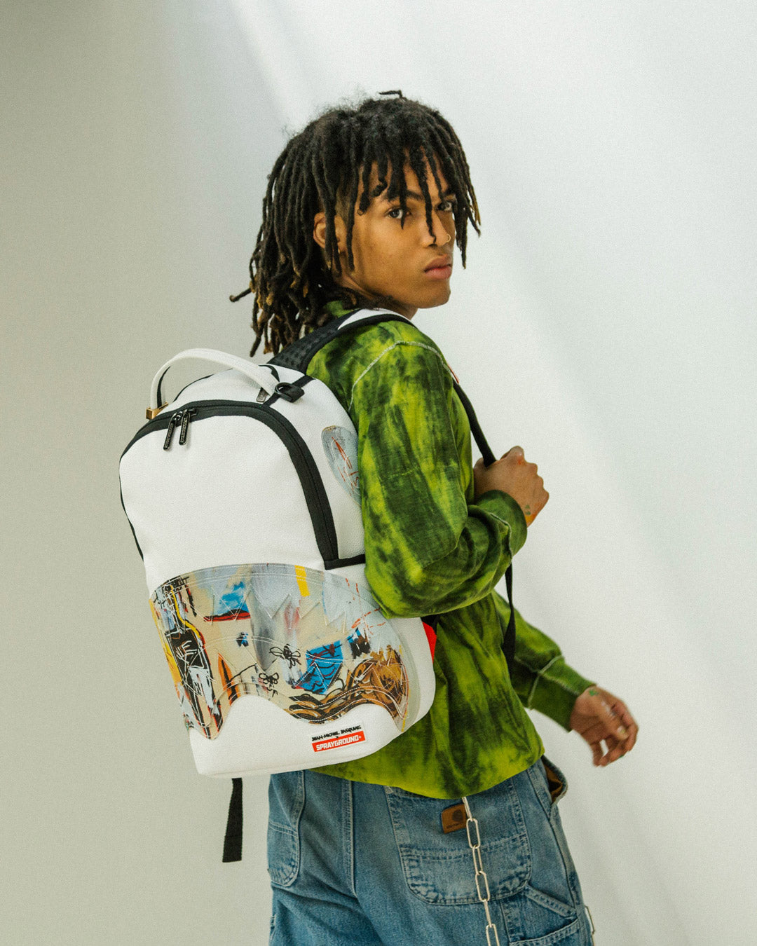 SPRAYGROUND® BACKPACK OFFICIAL BASQUIAT ACQUE PERICOLOSE 1981 BACKPACK (DLXV)