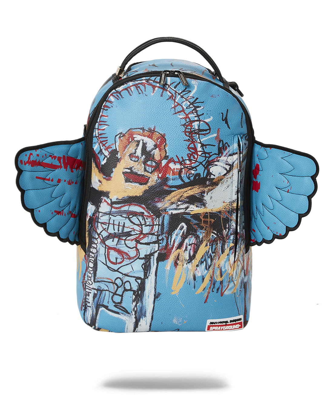 SPRAYGROUND® BACKPACK OFFICIAL BASQUIAT UNTITLED (FALLEN ANGEL) 1981 WING BACKPACK (DLXV)