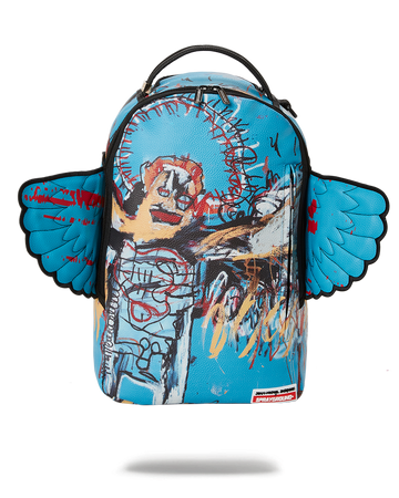 SPRAYGROUND® BACKPACK OFFICIAL BASQUIAT UNTITLED (FALLEN ANGEL) 1981 WING BACKPACK (DLXV)