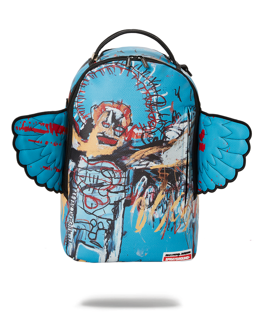 SPRAYGROUND® BACKPACK OFFICIAL BASQUIAT UNTITLED (FALLEN ANGEL) 1981 WING BACKPACK (DLXV)