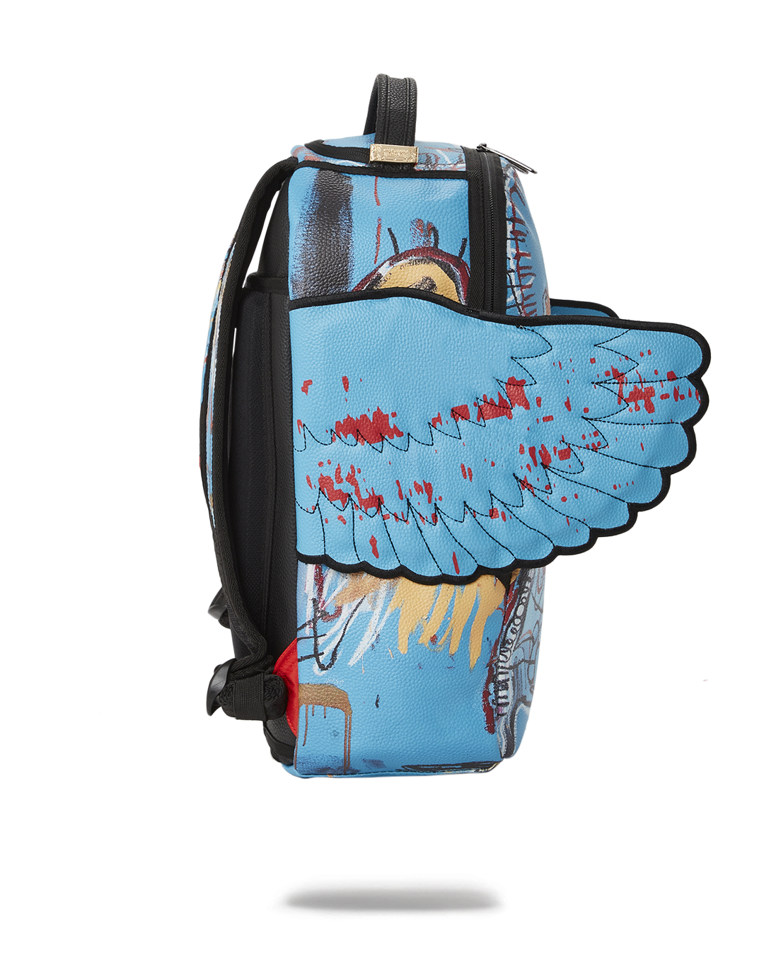 SPRAYGROUND® BACKPACK OFFICIAL BASQUIAT UNTITLED (FALLEN ANGEL) 1981 WING BACKPACK (DLXV)