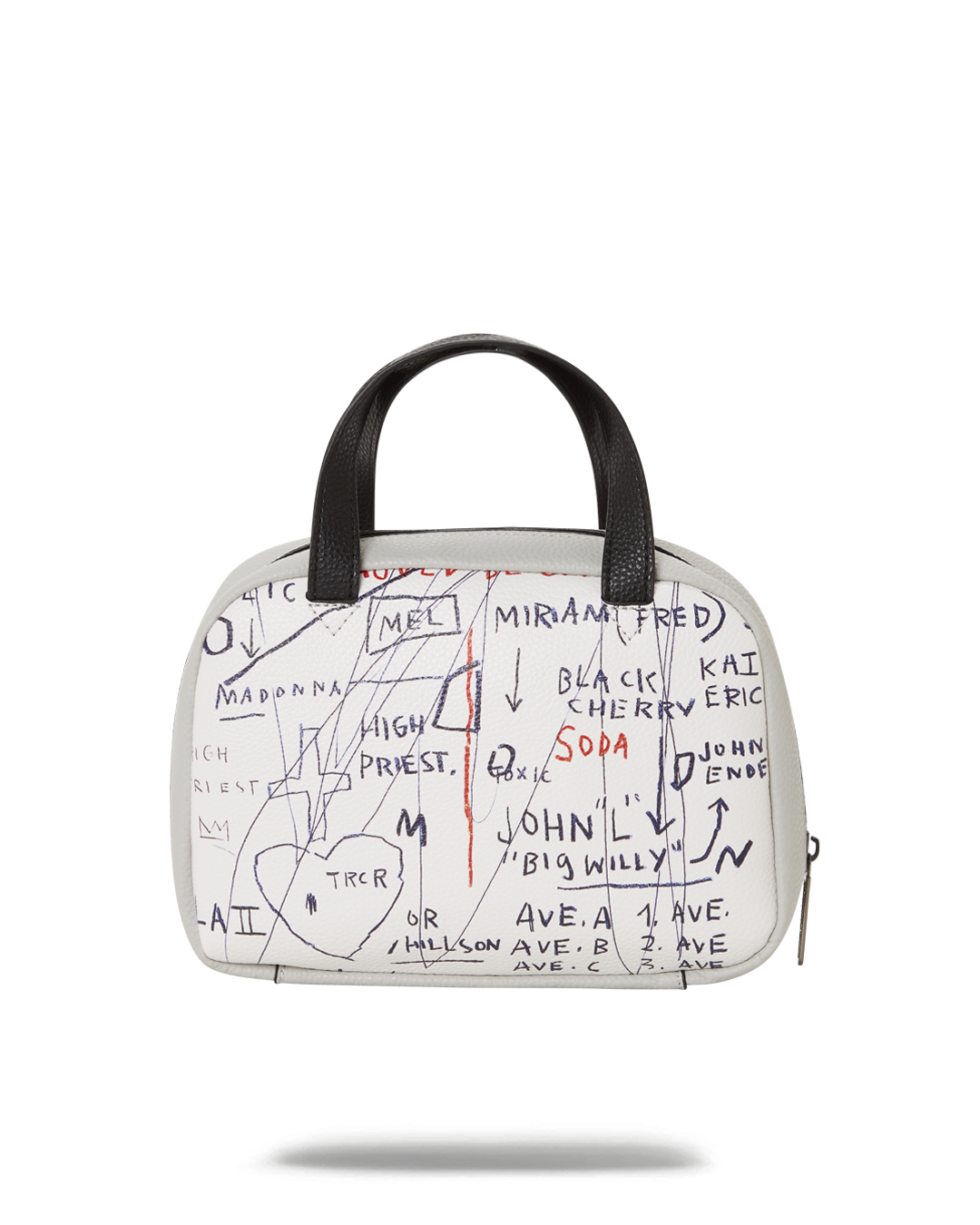 SPRAYGROUND® HANDBAG OFFICIAL BASQUIAT UNTITLED (CHEESE POPCORN) 1983 HANDBAG