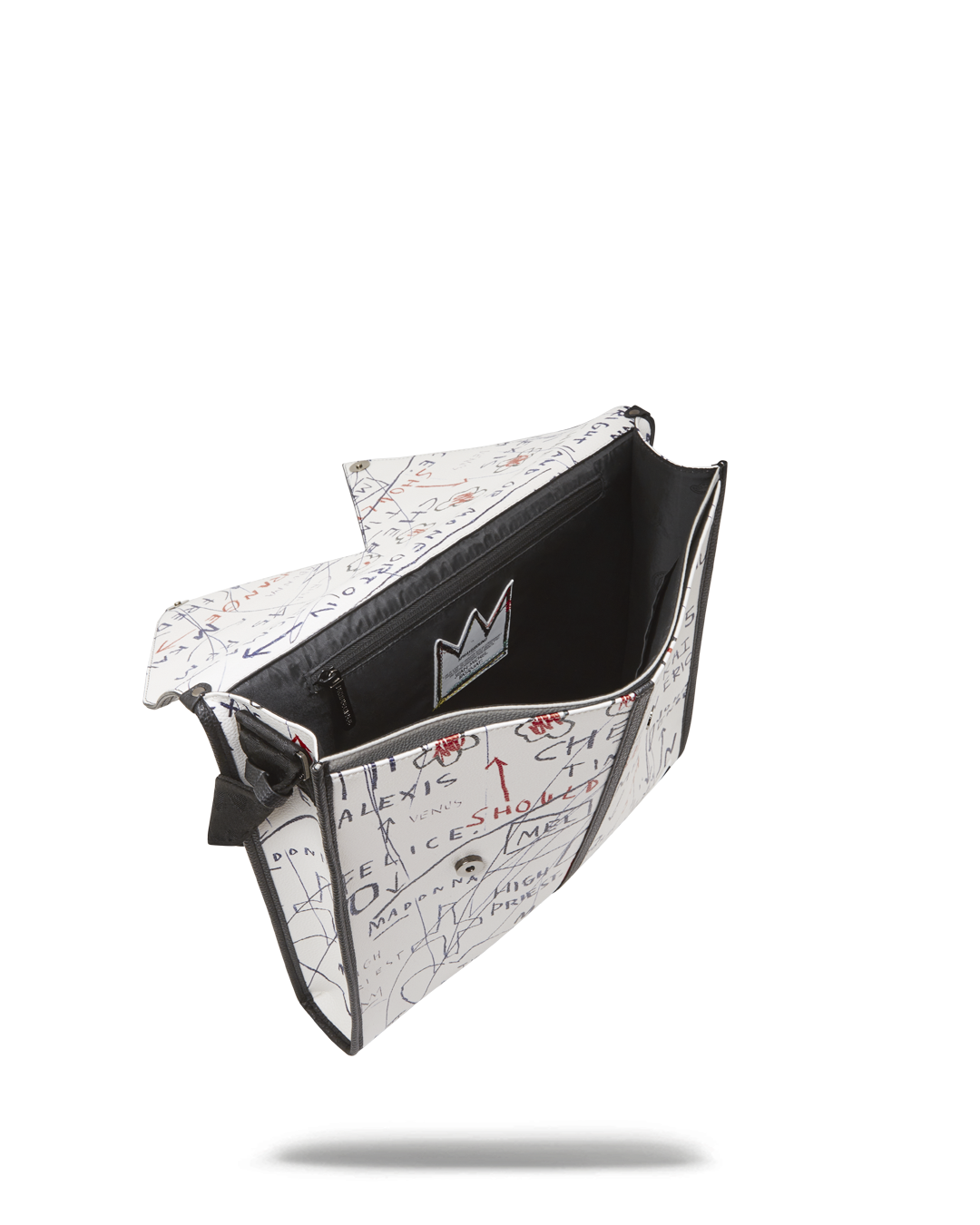 OFFICIAL BASQUIAT UNTITLED (CHEESE POPCORN) 1983 SLING MESSENGER – SPRAYGROUND®