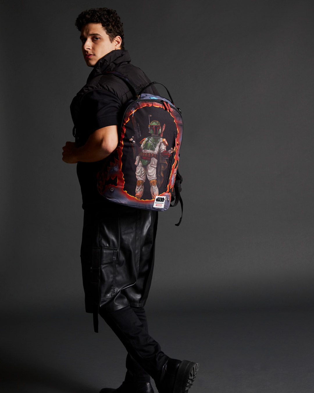 SPRAYGROUND® BACKPACK STAR WARS BOBA FETT BLOWOUT SHARK BACKPACK