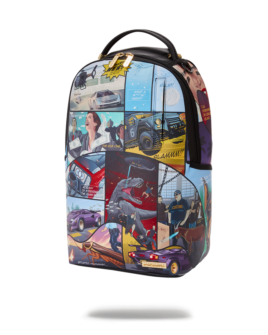 SPRAYGROUND® BACKPACK EVERYDAY'S A MOVIE BACKPACK (DLXV)