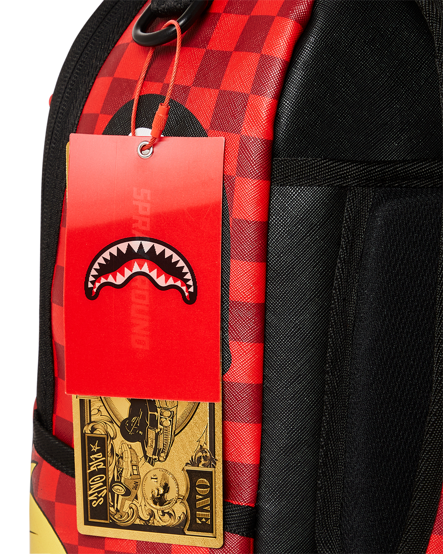 Shop Sprayground Hey Arnold On The Run Shark Backpack 910B4208NSZ red