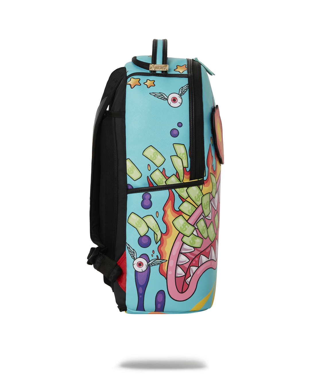 SPRAYGROUND® BACKPACK DAZED & SHARK DOUBLE LIFE (WITH REMOVABLE EYE PATCHES)