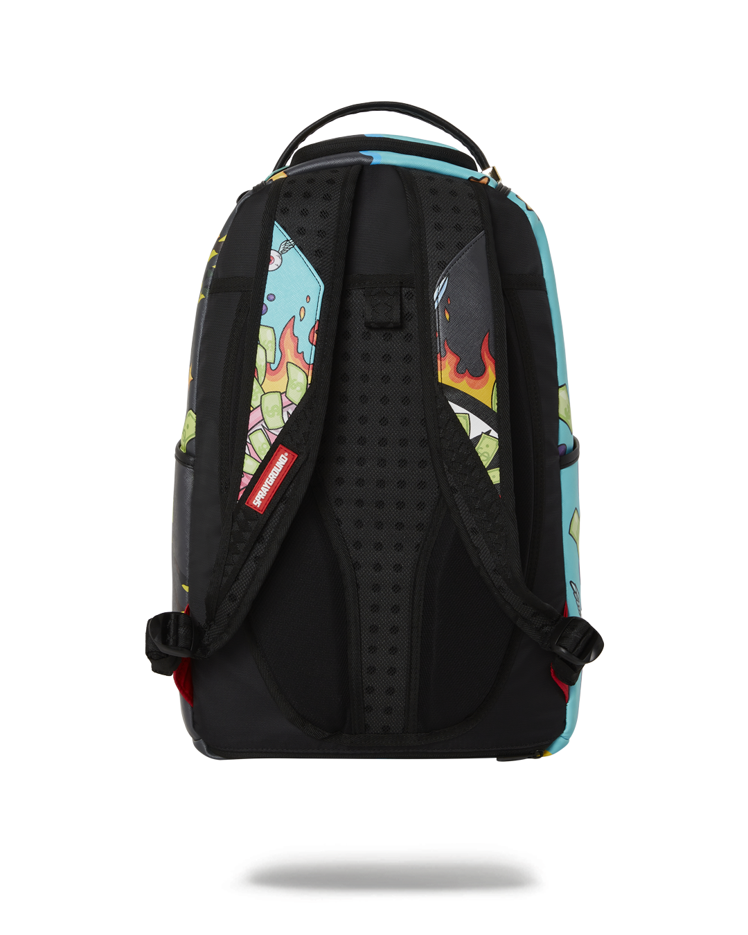 SPRAYGROUND® BACKPACK DAZED & SHARK DOUBLE LIFE (WITH REMOVABLE EYE PATCHES)