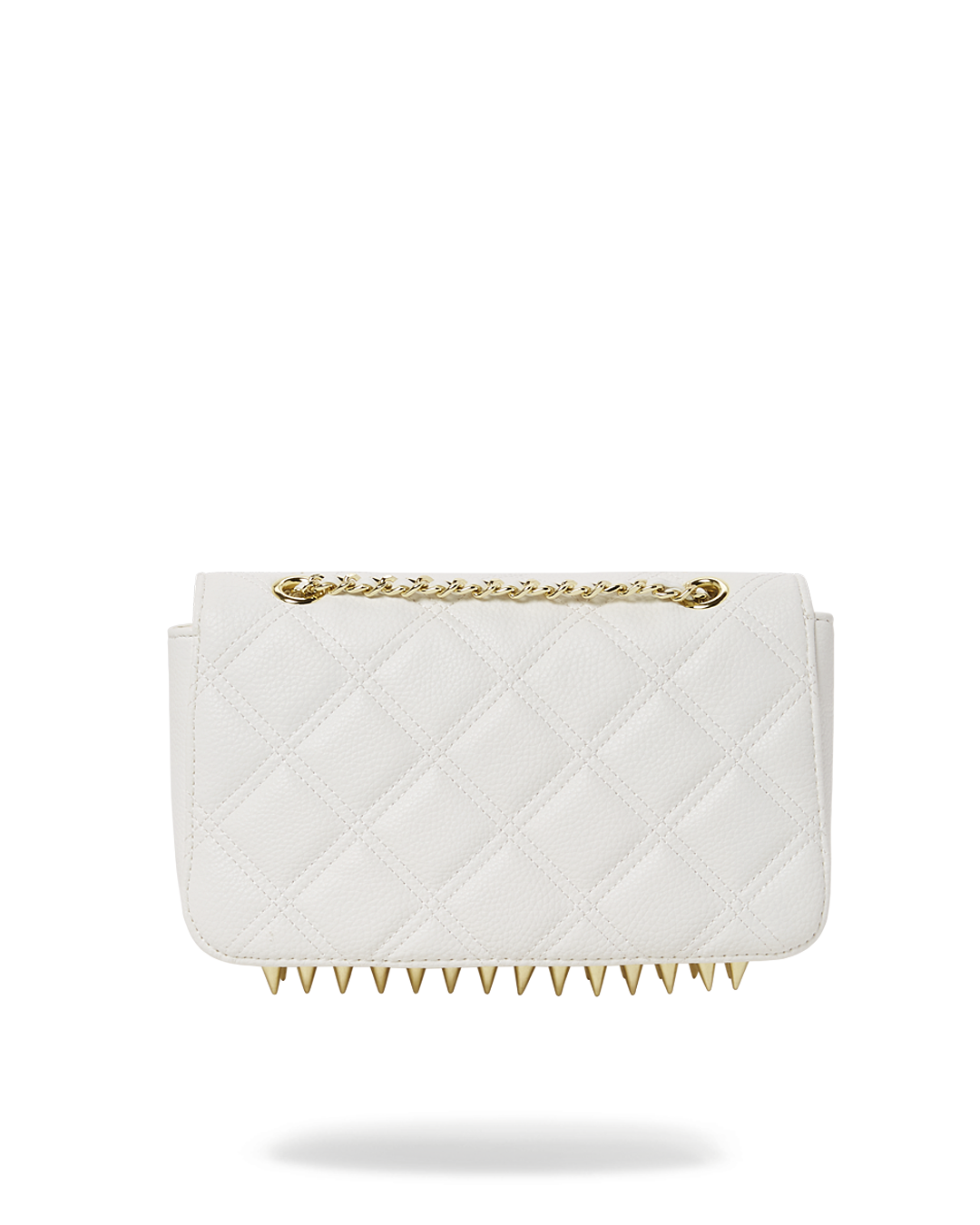SPRAYGROUND® HANDBAG RIVIERA LE BLANC GOLD CHAIN SHARK HANDBAG
