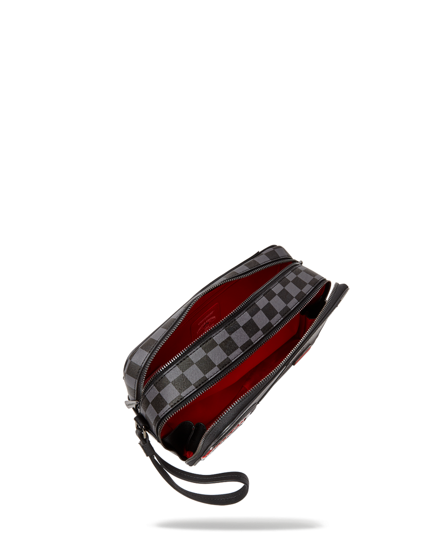 SPRAYGROUND® TOILETRY HENNY AIIR TO THE THRONE TOILETRY BAG