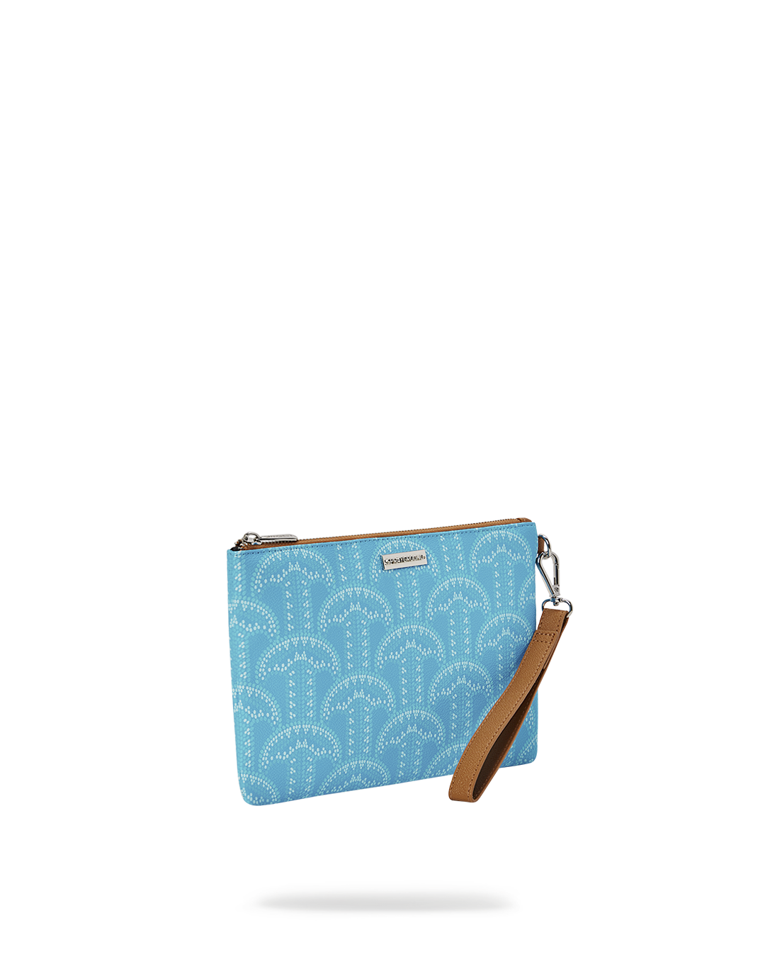 SPRAYGROUND® POUCHETTE ILLUCHAINS TURQ CROSSOVER CLUTCH