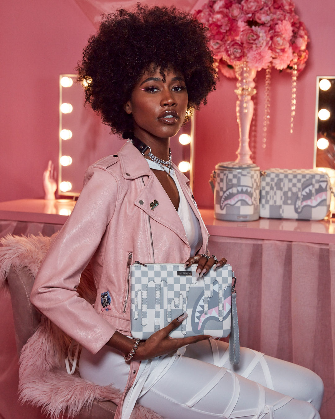 SPRAYGROUND® POUCHETTE XTC LA PALAIS CROSSOVER CLUTCH