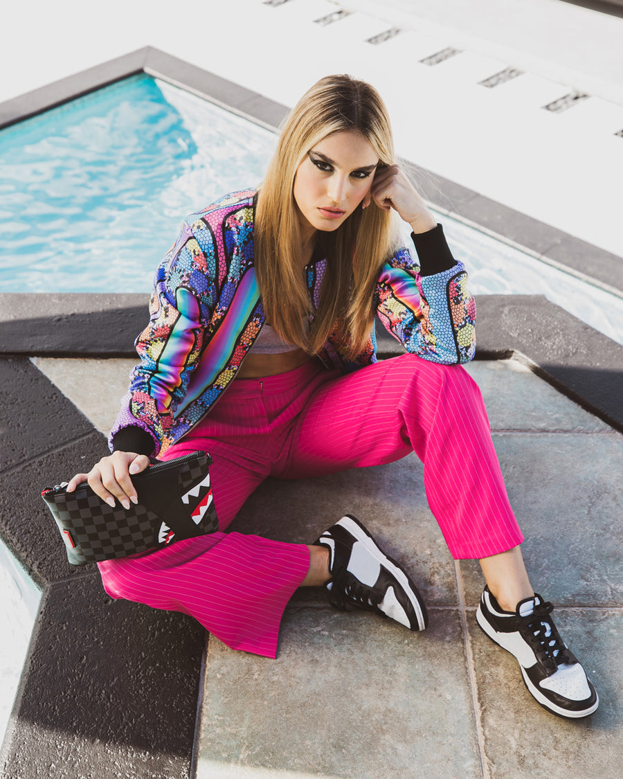 SPRAYGROUND® POUCHETTE HENNY AIIR TO THE THRONE CROSSOVER CLUTCH