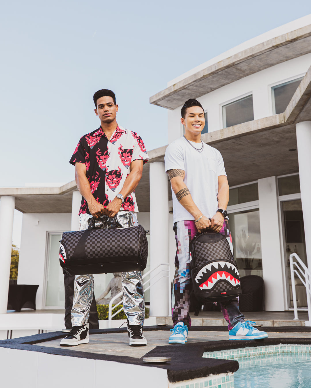 SPRAYGROUND® BACKPACK HENNY AIIR TO THE THRONE BACKPACK (DLXV)