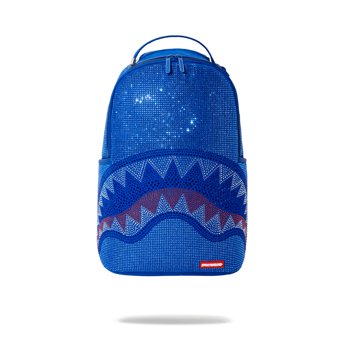 Backpacks Sprayground - Trinity Shark rhinestones backpack in grey